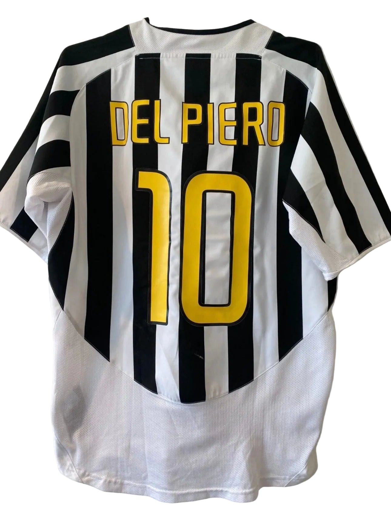 ALESSANDRO DEL PIERO #10 JUVENTUS HOME SHIRT 2003-2004 [M] SERIE A