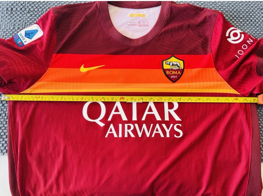 AS ROMA HOME NIKE VAPORKNIT JERSEY 20-21 DZEKO #9 [XXL] FOOTBALL  MATCH SERIE A