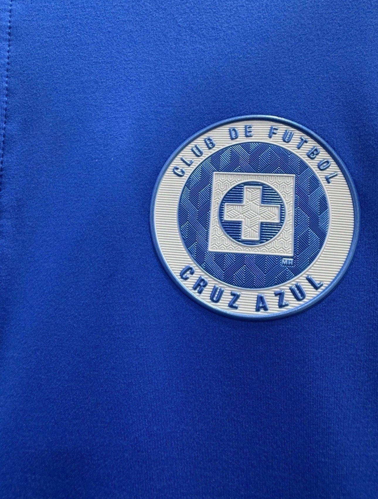 NEW CRUZ AZUL SWEATSHIRT 2025-2026 HALF ZIP PIRMA BLUE (S)
