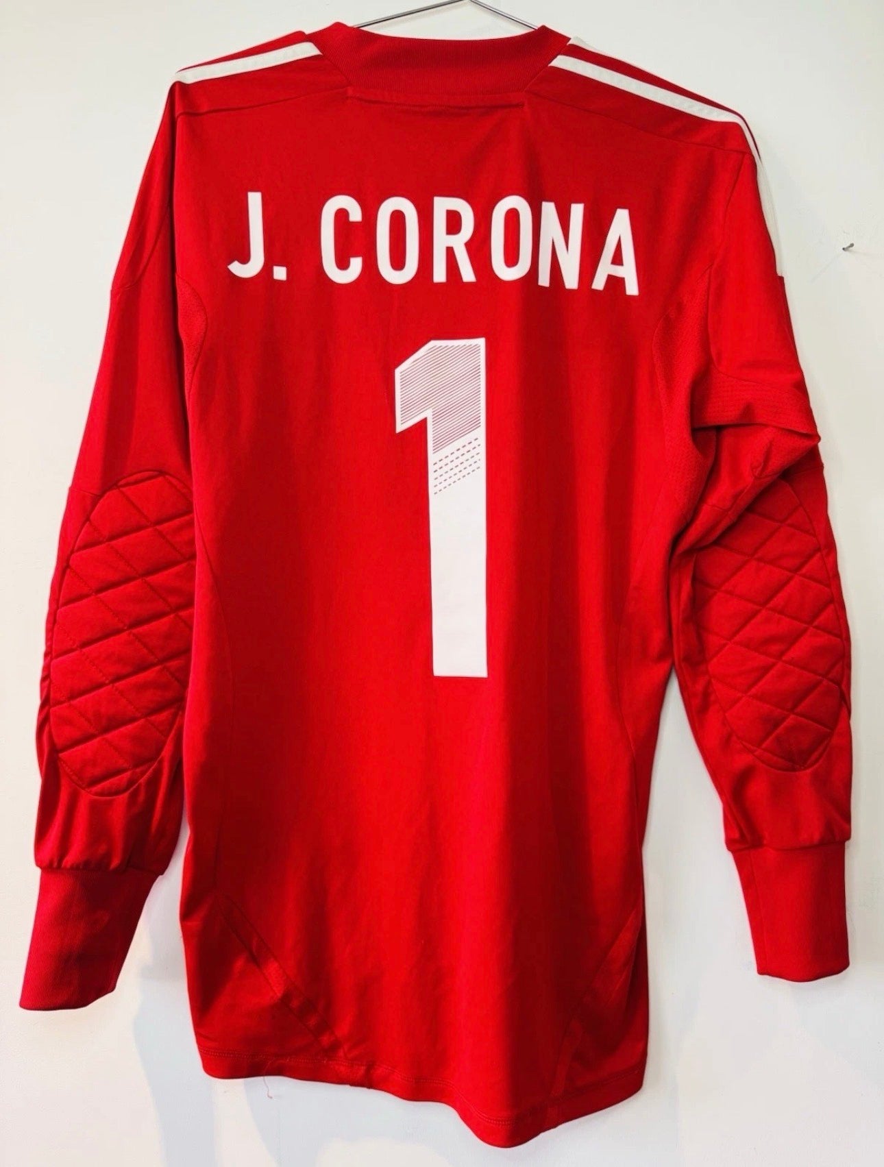 MEXICO GOALKEEPER SHIRT JOSE DE JESUS CORONA #1 [S] FOOTBALL JERSEY ADIDAS 2011