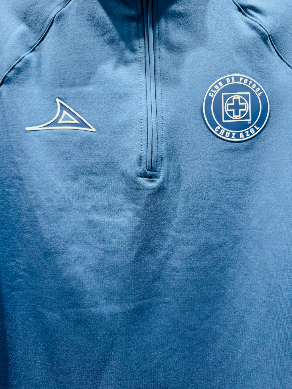 NEW CRUZ AZUL HALF ZIP SWEATSHIRT 2026-2027 STEEL