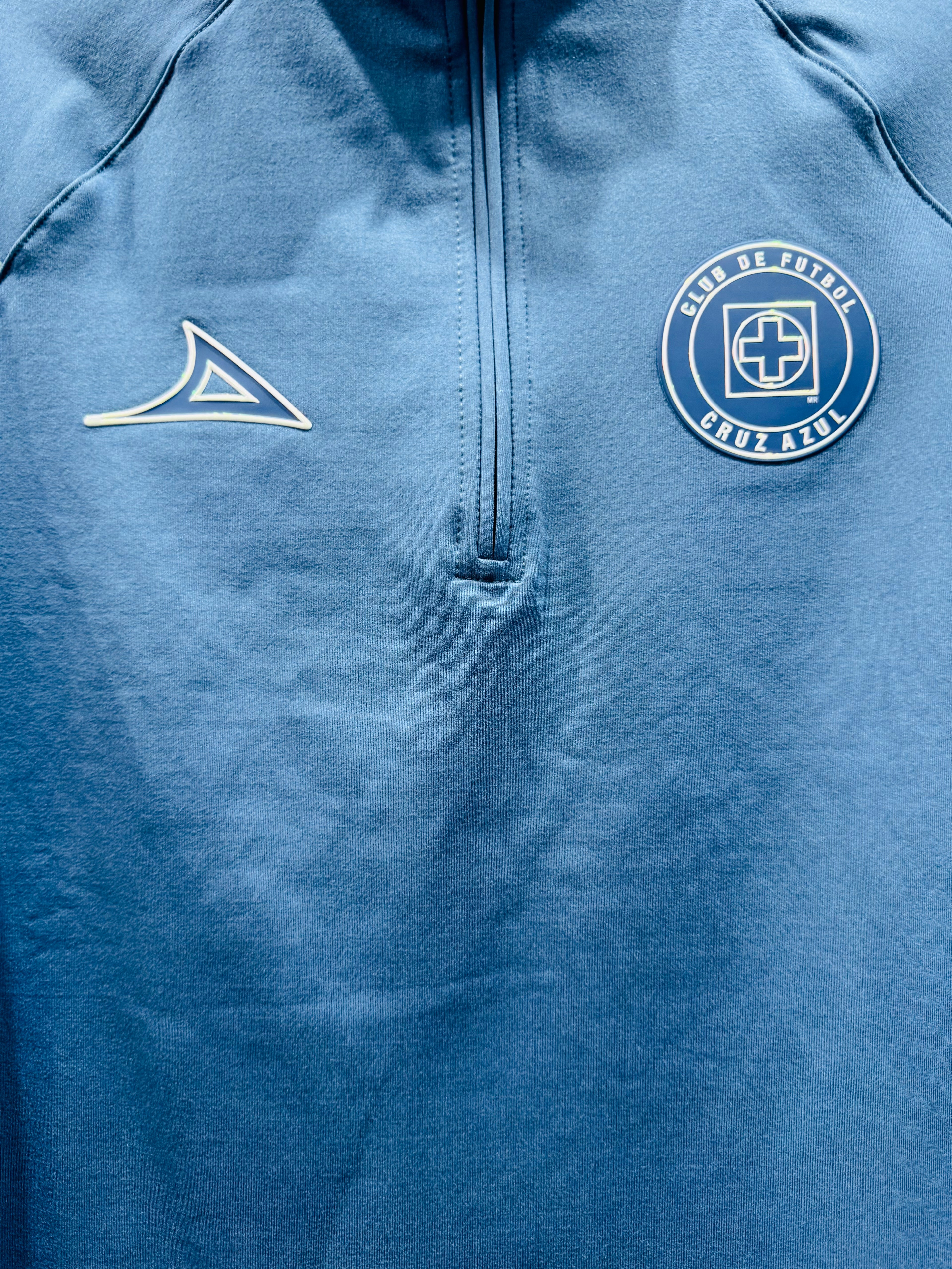 NEW CRUZ AZUL HALF ZIP SWEATSHIRT 2026-2027 STEEL