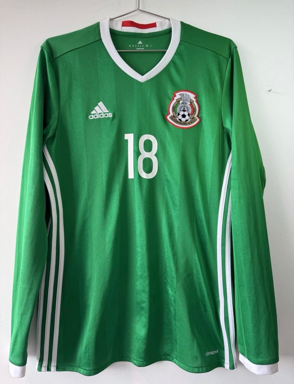 MEXICO HOME JERSEY 2016-2017 ADIDAS [M] ANDRES GUARDADO #18