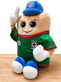 OFFICIAL CRUZ AZUL MASCOT COSTALITO CRUZAZULITO STUFFED TOY  WORLD CUP VERSION