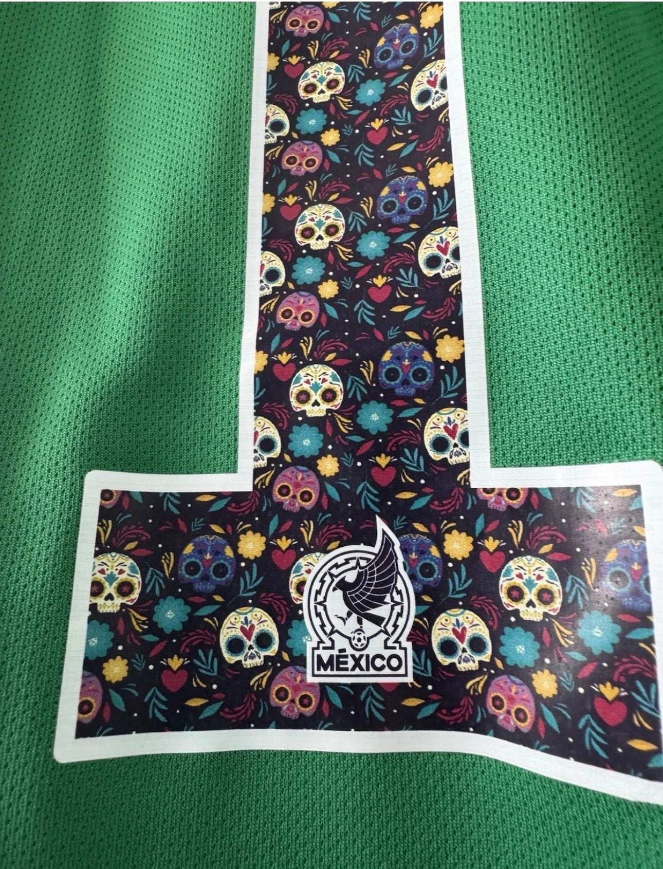 MEXICO HOME JERSEY 2022 ADIDAS [M] SANTI GIMENEZ #11 DAY OF THE DEAD EDITION