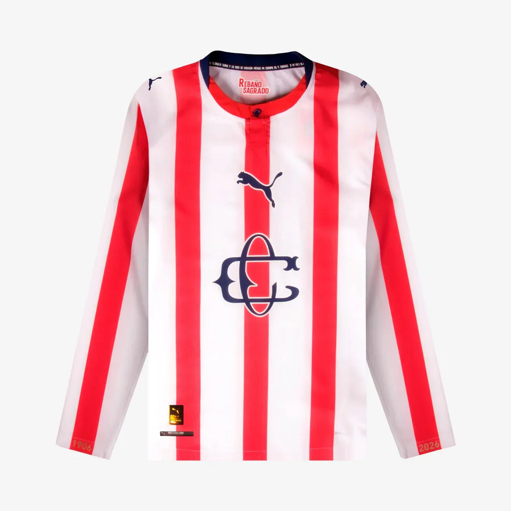NUEVA CAMISETA CHIVAS 120 ANIVERSARIO MANGA LARGA