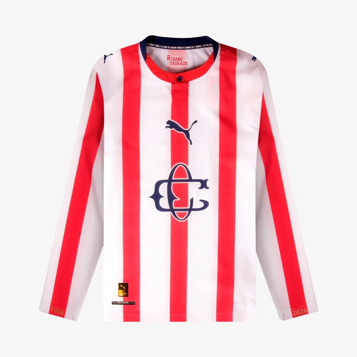 NUEVA CAMISETA CHIVAS 120 ANIVERSARIO MANGA LARGA