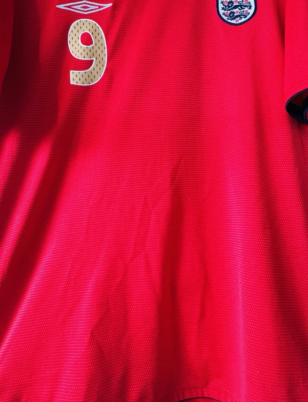 ENGLAND AWAY SHIRT WAYNE ROONEY #9 [L] 2004-2006 FOOTBALL