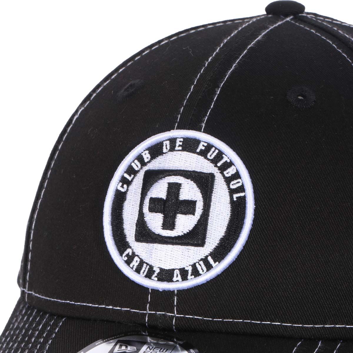 NEW CRUZ AZUL 9FORTY CONTRAST STITCH CAP BLACK ADJUSTABLE