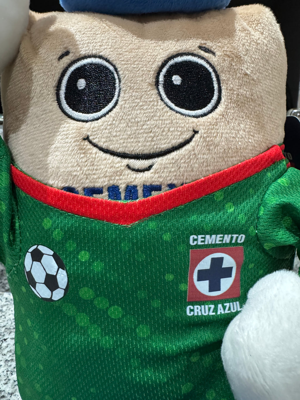 OFFICIAL CRUZ AZUL MASCOT COSTALITO CRUZAZULITO STUFFED TOY  WORLD CUP VERSION