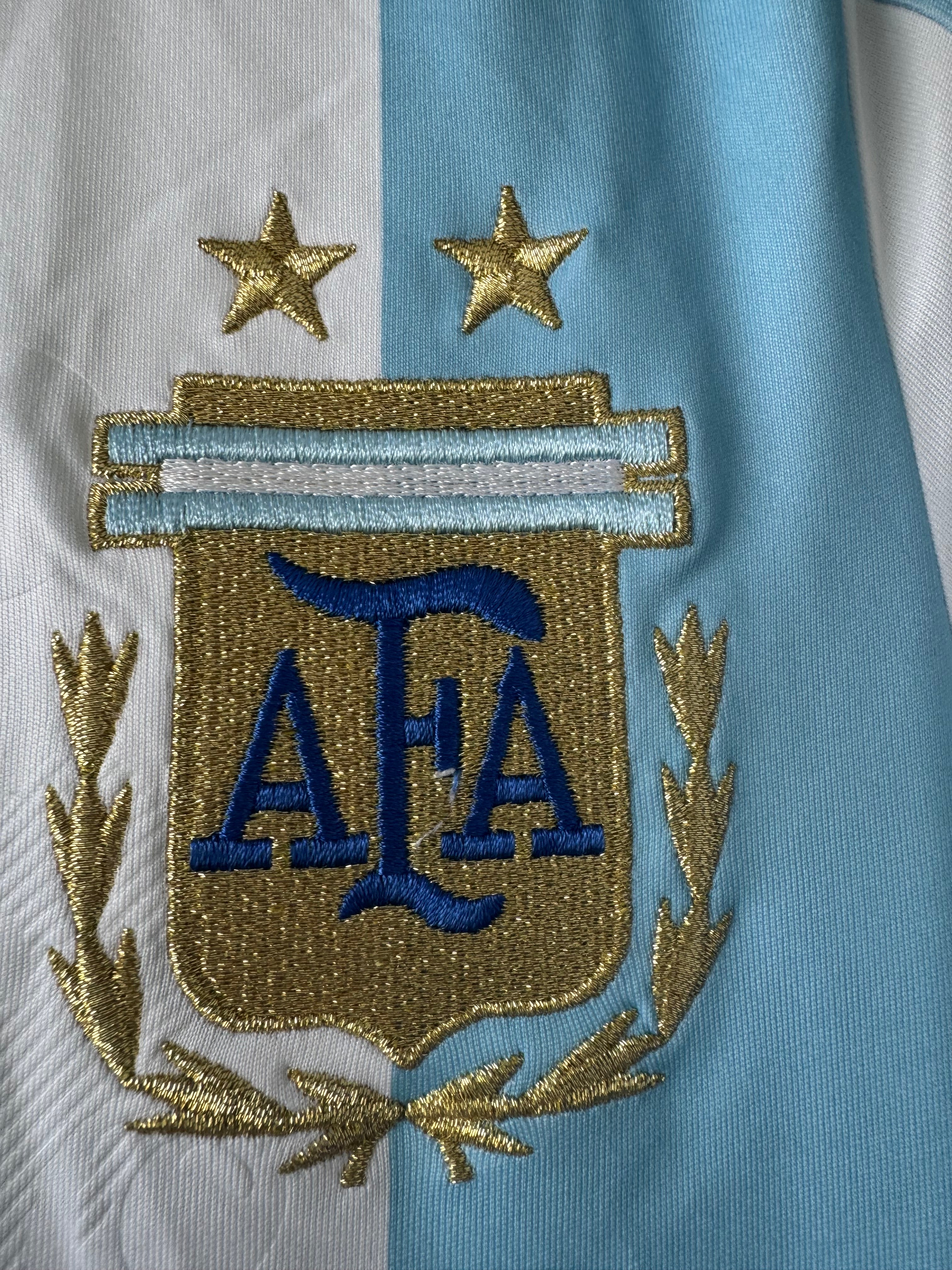 ARGENTINA HOME SHIRT 2008-2009 [S] CARLOS TEVEZ #11