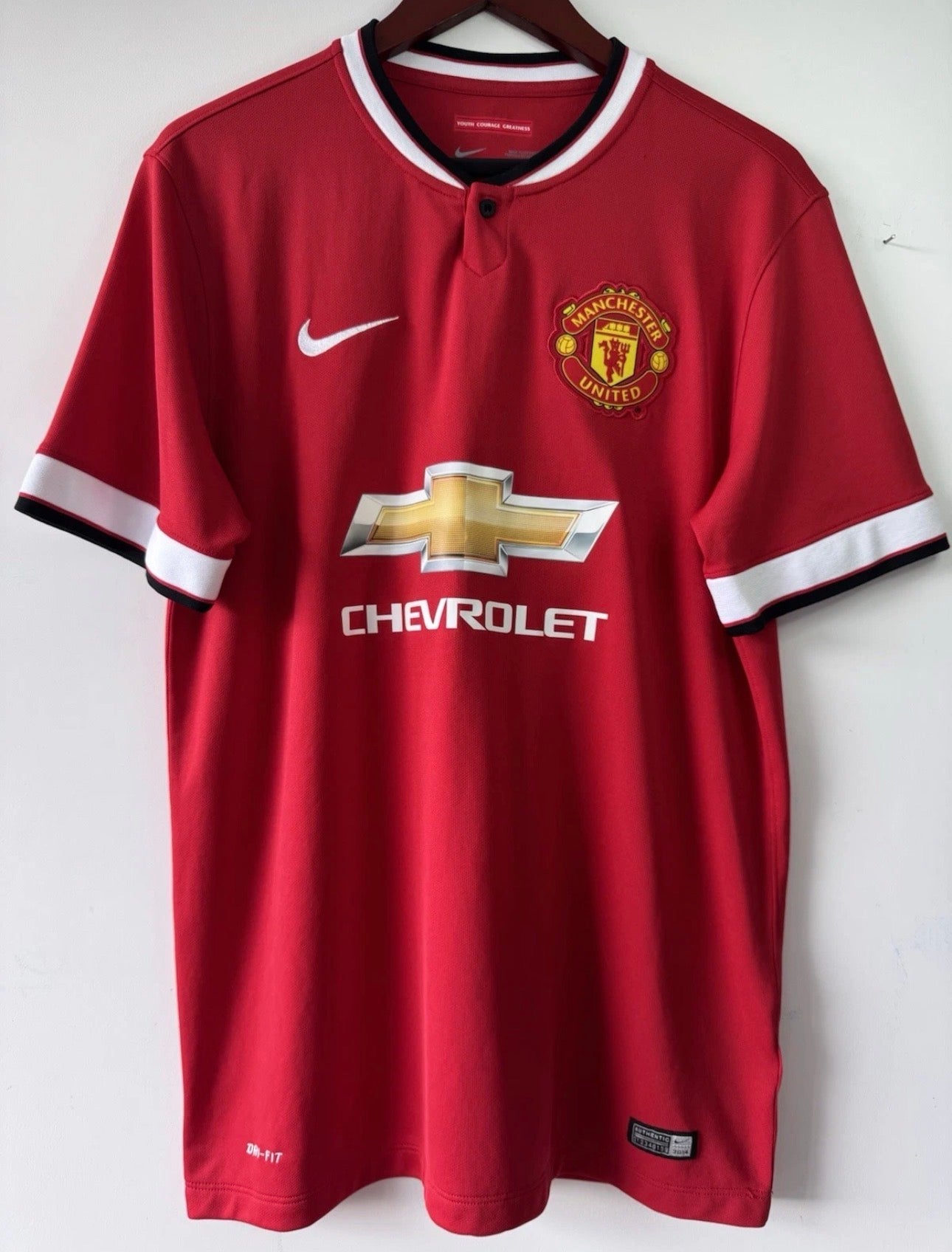 MANCHESTER UNITED HOME 14-15 NIKE [L] PREMIER LEAGUE JERSEY