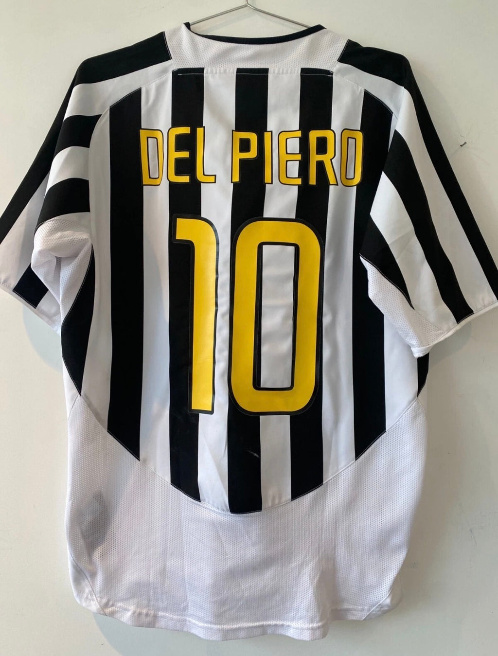 ALESSANDRO DEL PIERO #10 JUVENTUS HOME SHIRT 2003-2004 [M] SERIE A CALCIO