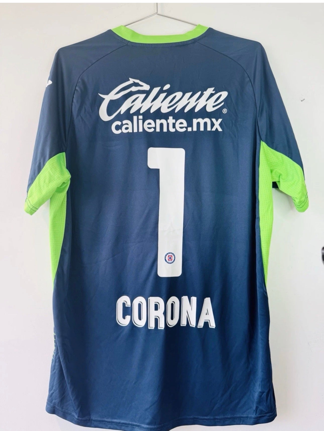 CRUZ AZUL GOALKEEPER SHIRT 21-22 JOMA JOSE DE JESUS CORONA #1 [XL]  LIGA MX