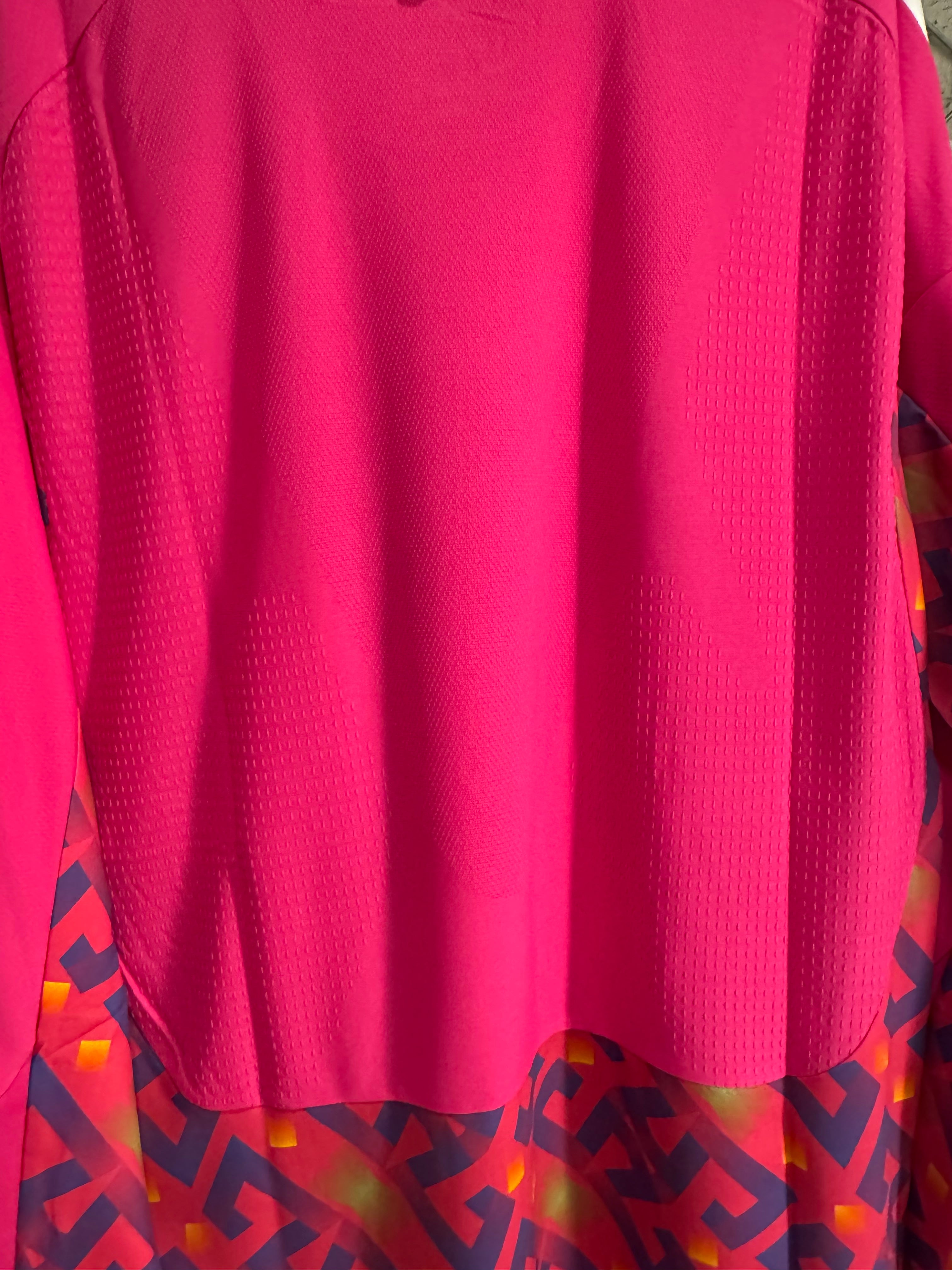 NEW MEXICO GOALKEEPER PINK SHIRT WORLD CUP 2026 AUTHENTIC ADIDAS LONG SLEEVE