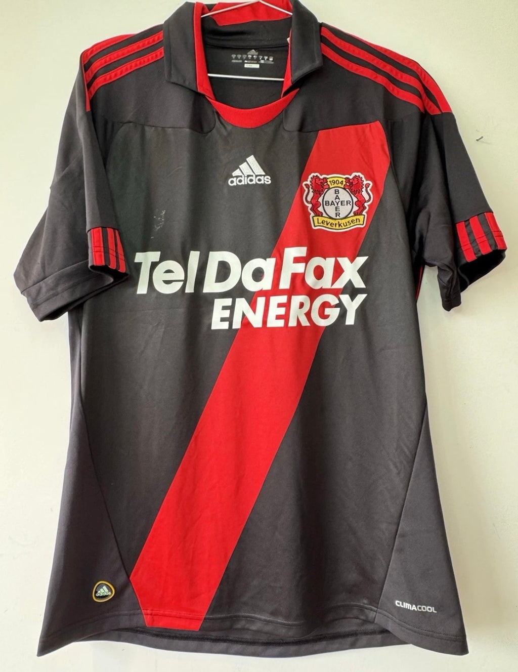 BAYER LEVERKUSEN HOME SHIRT 2010-2011 ADIDAS JERSEY [M] BUNDESLIGA