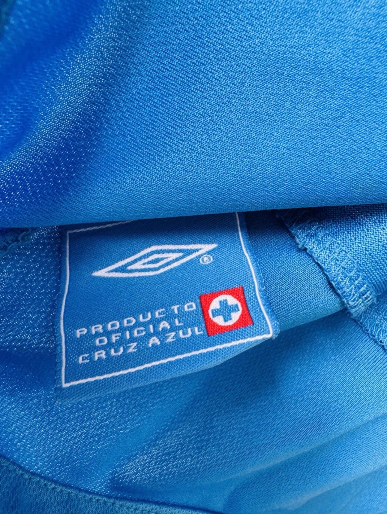 CRUZ AZUL HOME SHIRT 2007-2008 UMBRO [S] LIGA MX FOOTBALL GERARDO TORRADO #6