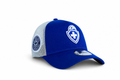 NEW CRUZ AZUL 9FORTY A-FRAME TRUCKER CAP BLUE & WHITE ADJUSTABLE
