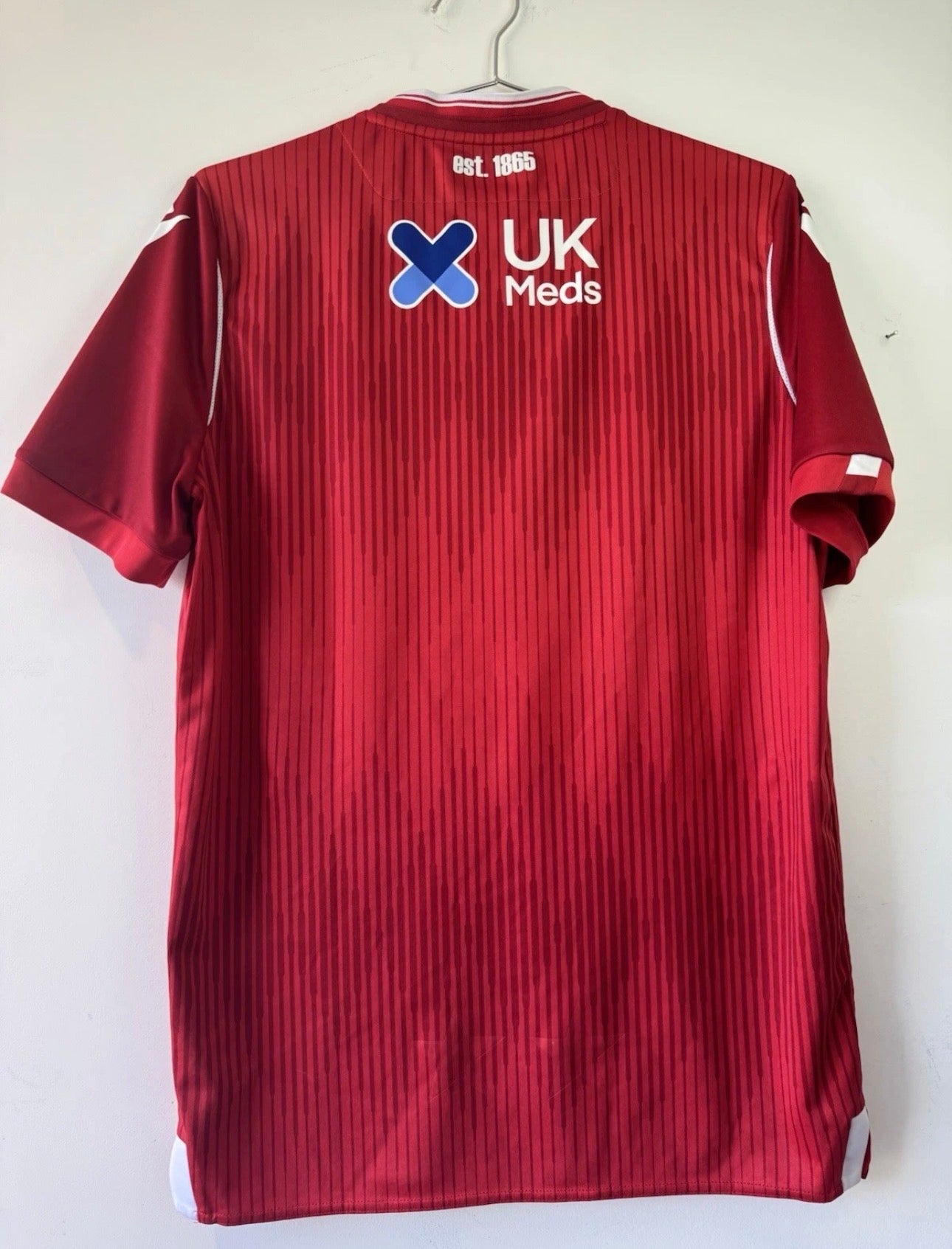 NOTTINGHAM FORREST HOME SHIRT 19-20 MACRON [M] PREMIER LEAGUE FOOTBALL SHIRT