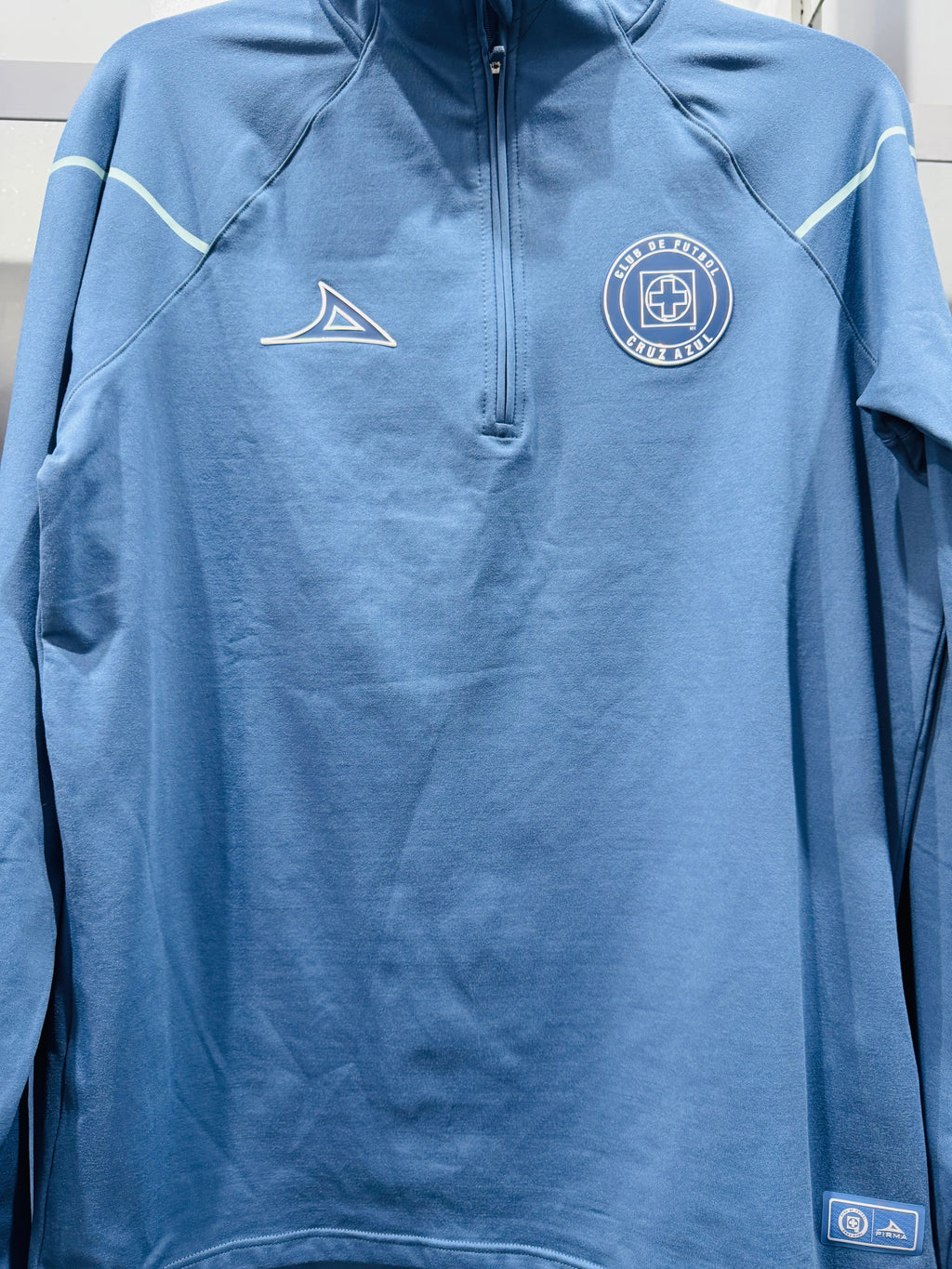 NEW CRUZ AZUL HALF ZIP SWEATSHIRT 2026-2027 STEEL