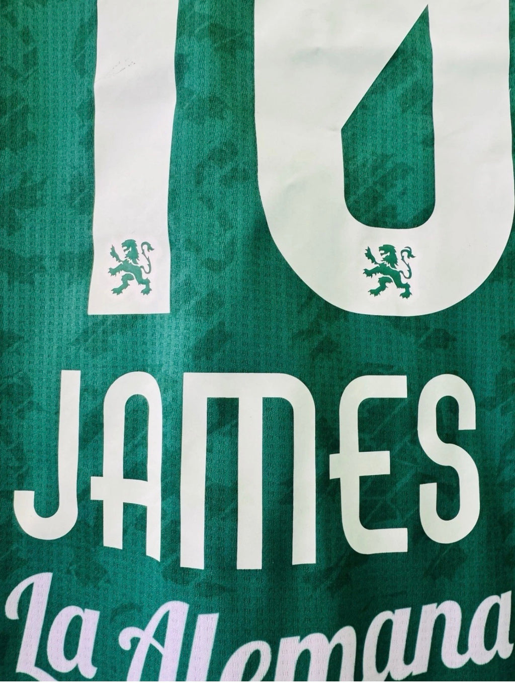 NEW LEON FC HOME SHIRT JAME RODRIGUEZ #10 [L] 2024-2025 FOOTBALL JERSEY LIGA MX
