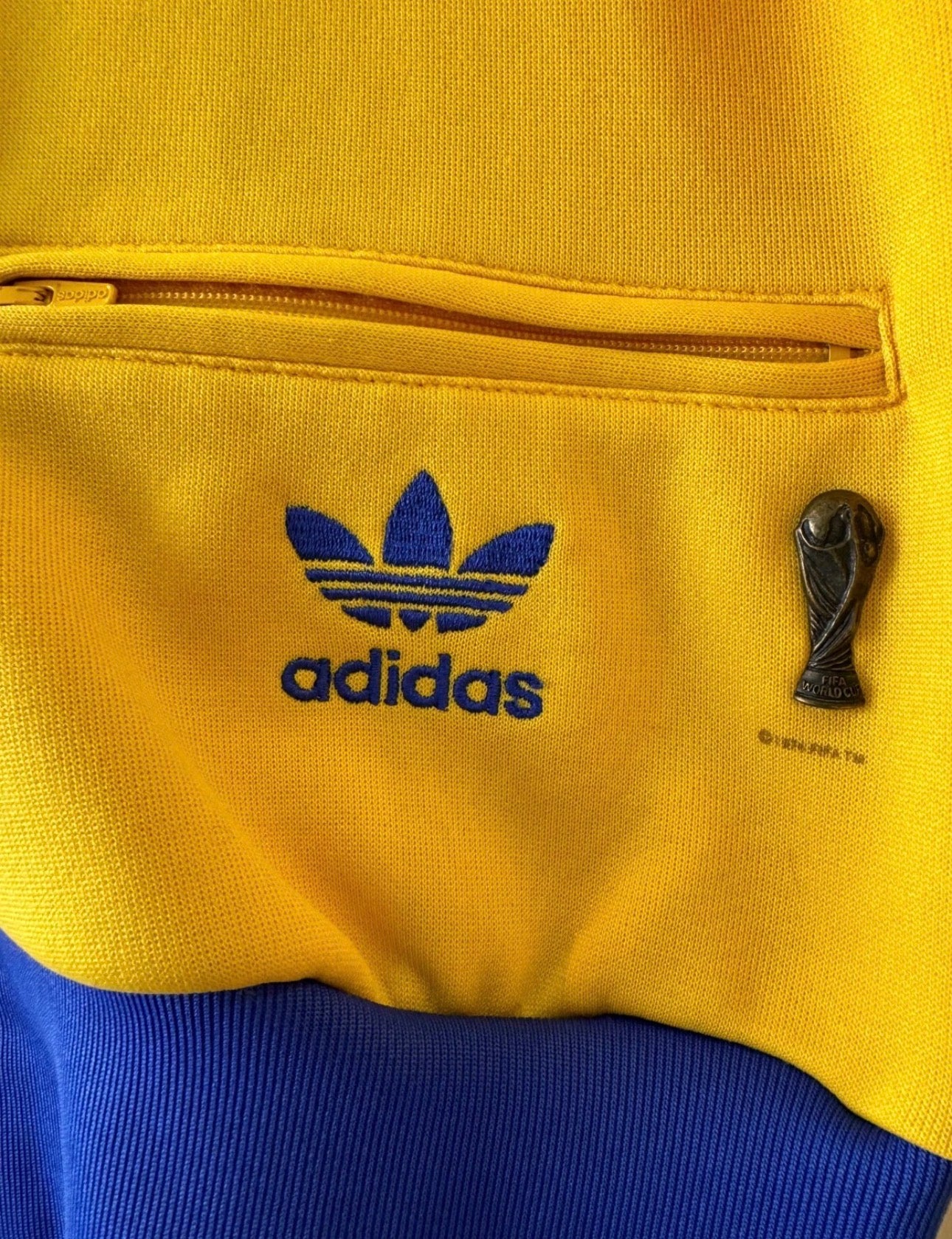 SWEDEN WORLD CUP JACKET 2006 ADIDAS [S]