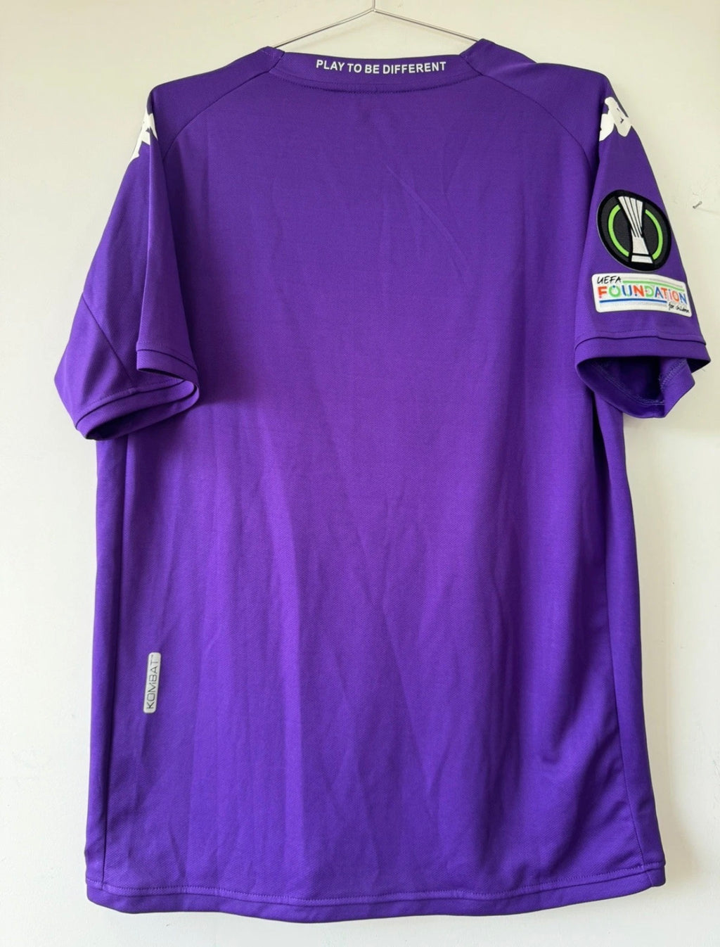 FIORENTINA HOME SHIRT 2022-2023  KAPPA [L] FOOTBALL SERIE A EUROPA LEAGUE