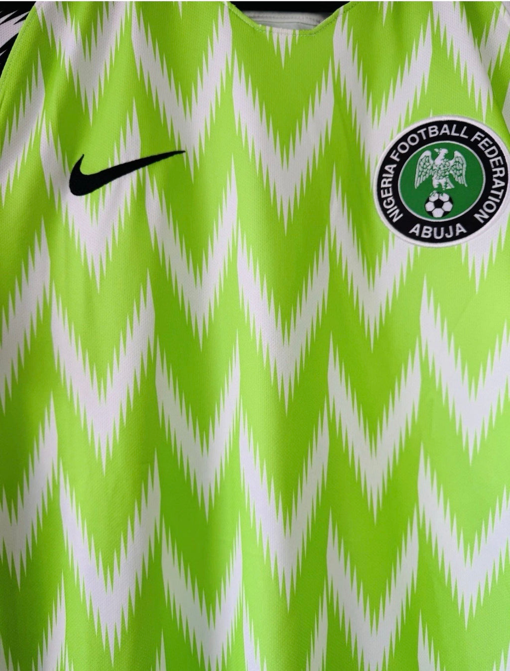 NIGERIA HOME SHIRT 2018 -2020 NIKE [M]