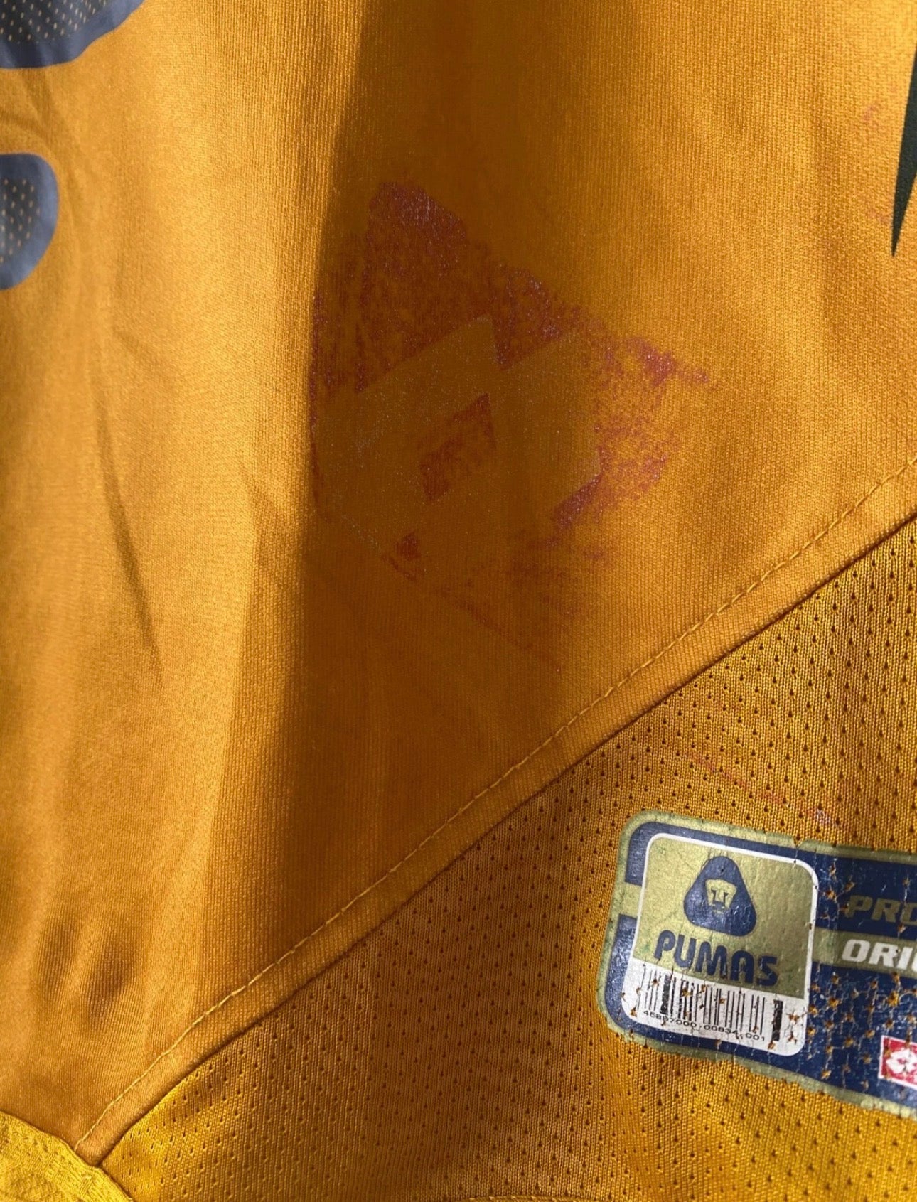 CAMISETA PUMAS UNAM VISITANTE TALLA [S] 2006 2007
