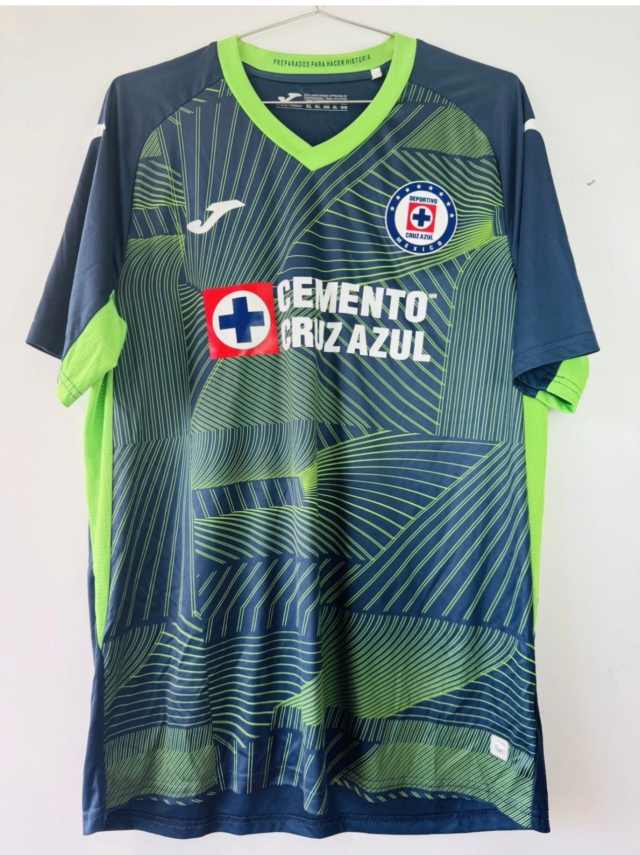 CRUZ AZUL GOALKEEPER SHIRT 21-22 JOMA JOSE DE JESUS CORONA #1 [XL]  LIGA MX