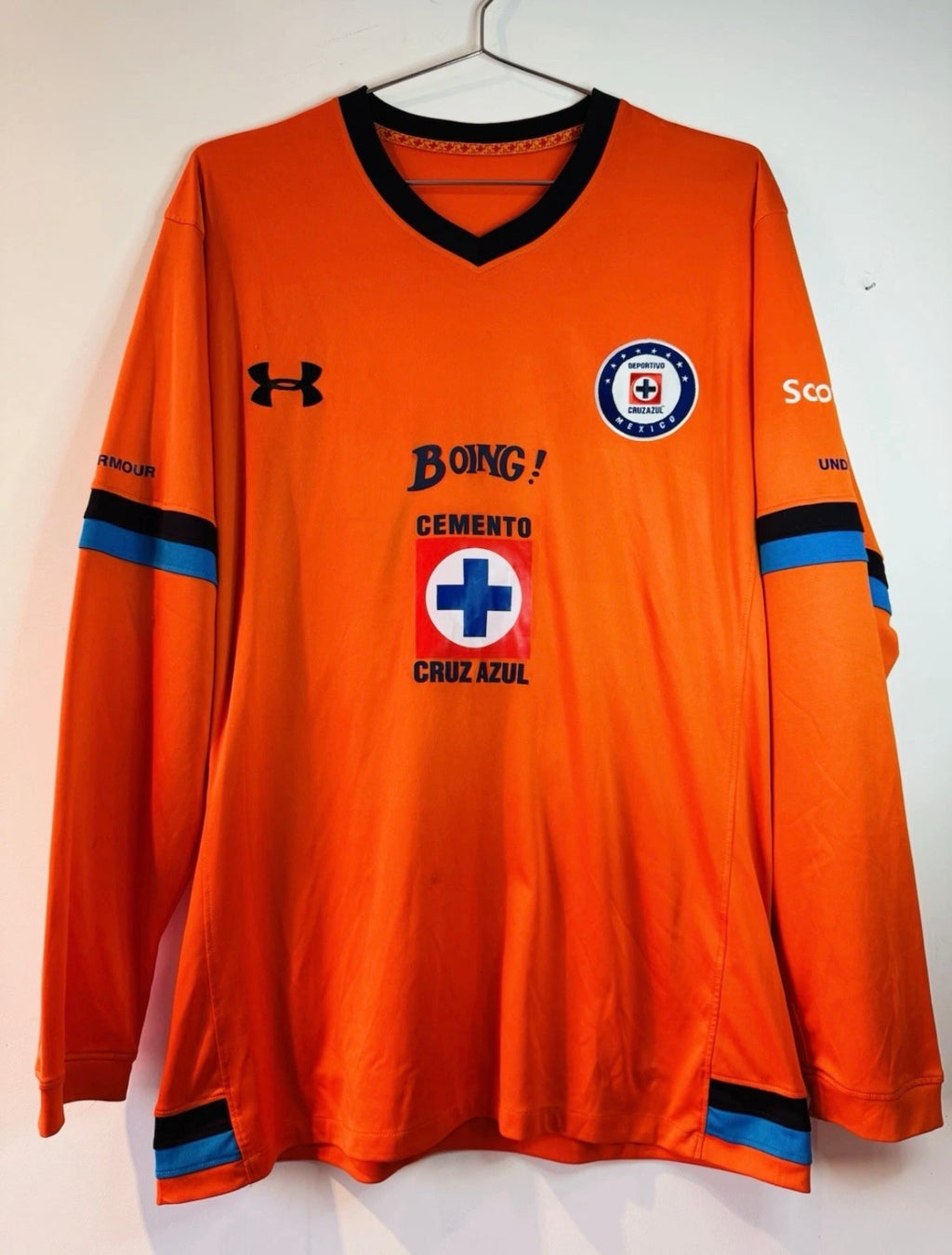 CRUZ AZUL THIRD SHIRT 2015-2016 UNDER ARMOUR CHACO GIMENEZ #10