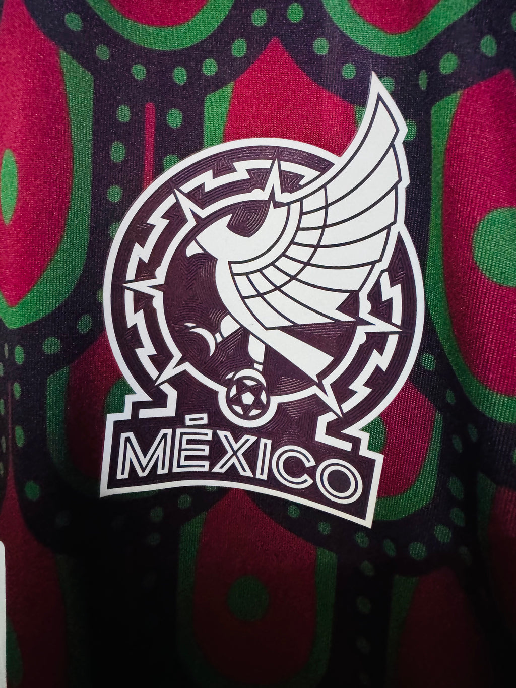 MEXICO MATCH SHIRT HOME 2024 SANTI GIMENEZ #11 [S] COPA AMERICA 2024 PLAYER