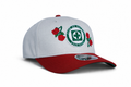 NEW CRUZ AZUL 9SEVENTY ROSES CAP STONE & RED ADJUSTABLE