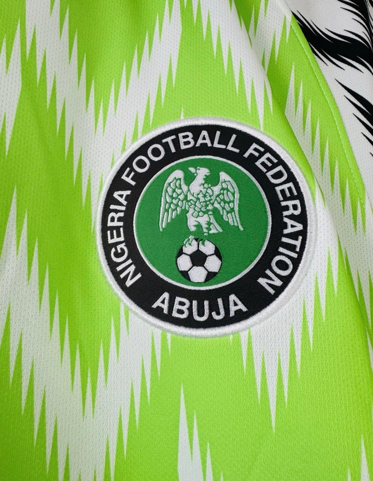NIGERIA HOME SHIRT 2018 -2020 NIKE [M]