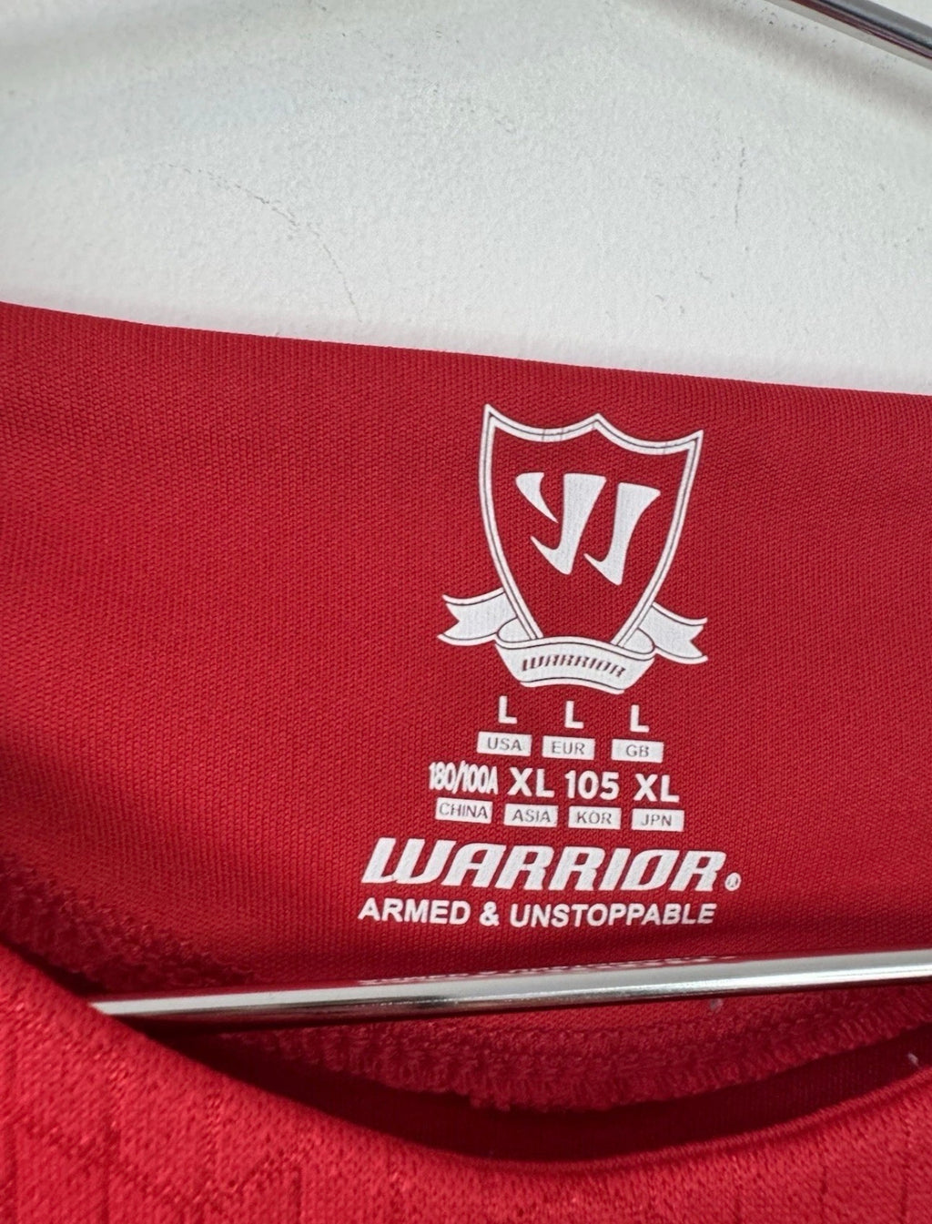 LIVERPOOL HOME SHIRT 14-15 WARRIOR [L] STEVEN GERRARD #8 PREMIER LEAGUE