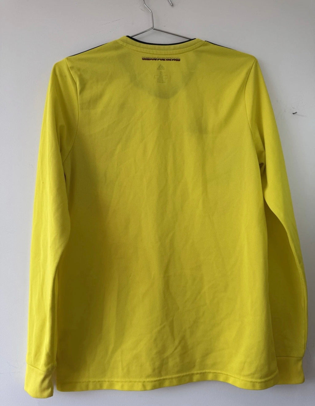 COLOMBIA HOME SHIRT 2018-2019 ADIDAS [S] LONG SLEEVE