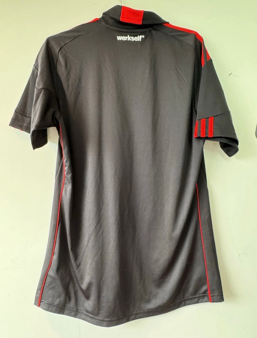 BAYER LEVERKUSEN HOME SHIRT 2010-2011 ADIDAS JERSEY [M] BUNDESLIGA