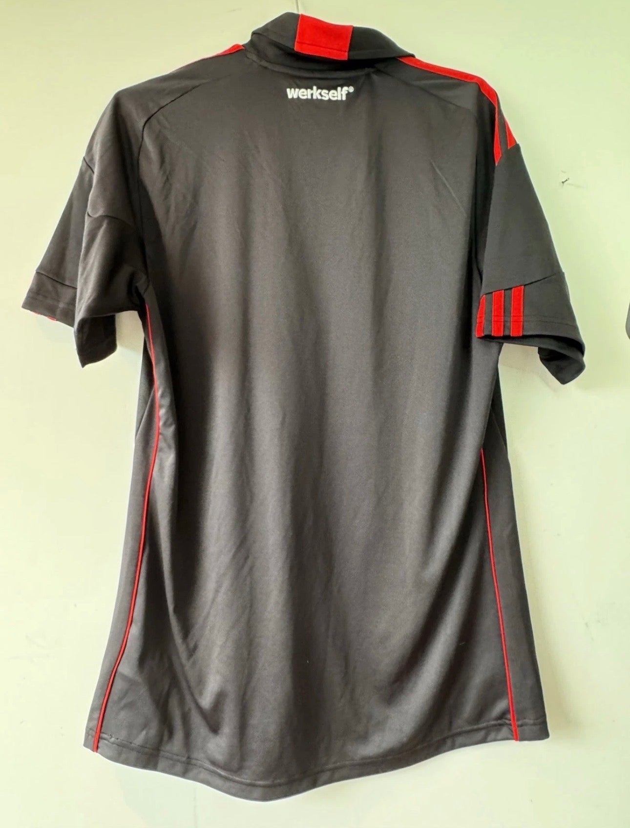 BAYER LEVERKUSEN HOME SHIRT 2010-2011 ADIDAS JERSEY [M] BUNDESLIGA