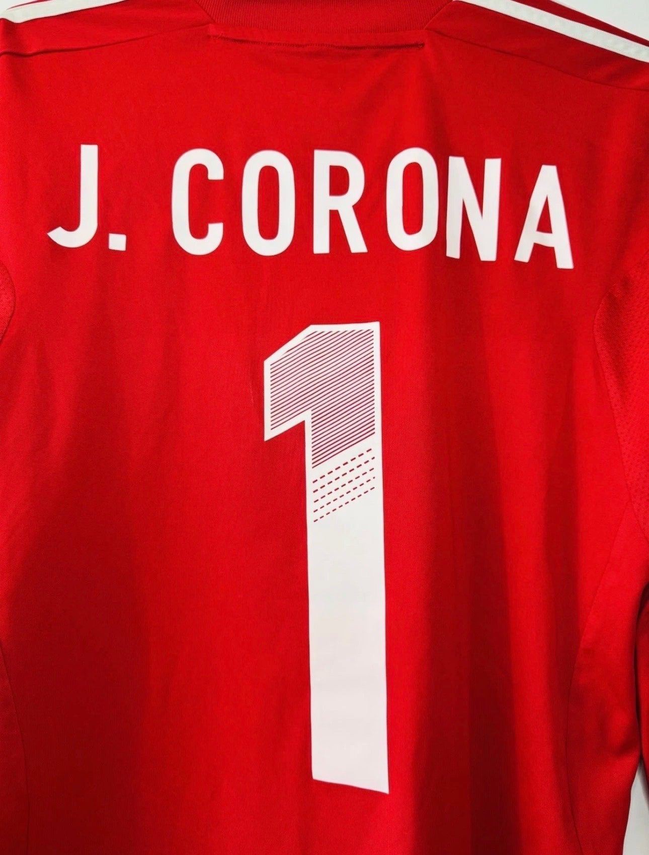 MEXICO GOALKEEPER SHIRT JOSE DE JESUS CORONA #1 [S] FOOTBALL JERSEY ADIDAS 2011