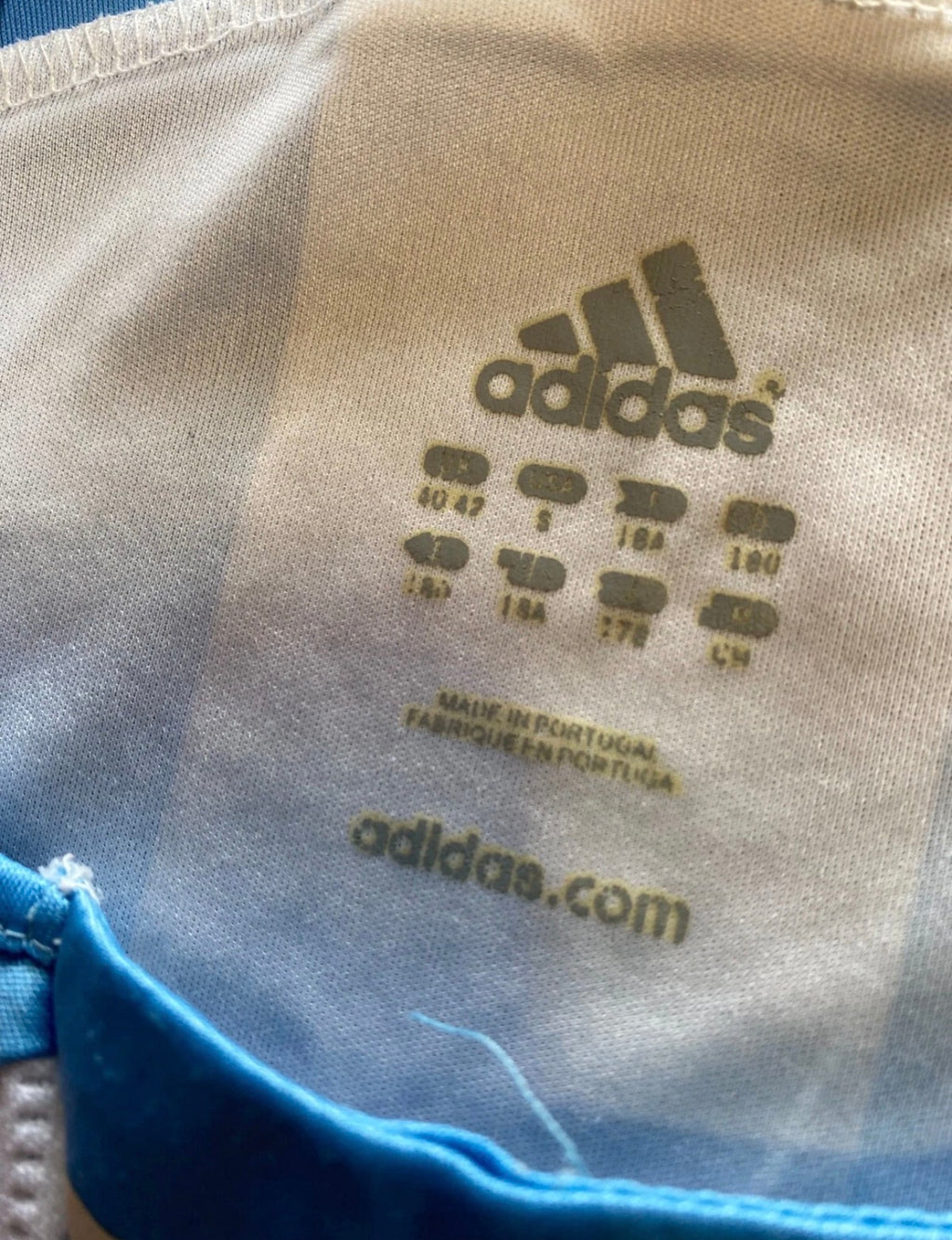 ARGENTINA 2006 WORLD CUP HOME SHIRT ADIDAS [S] JUAN ROMAN RIQUELME #10