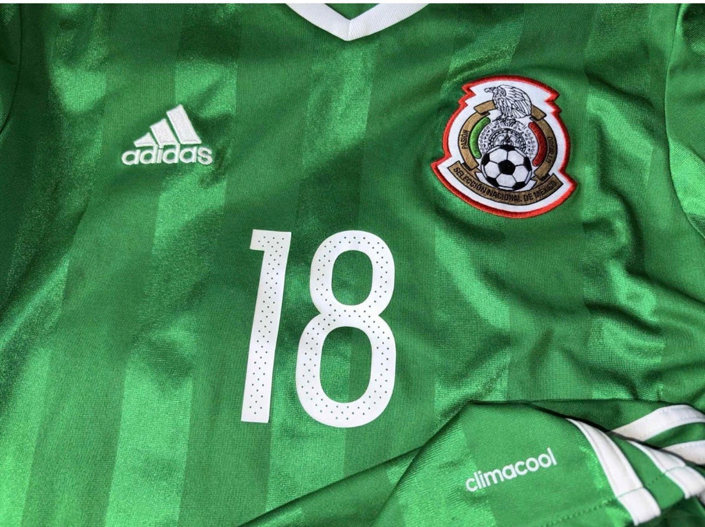 MEXICO HOME JERSEY 2016-2017 ADIDAS [M] ANDRES GUARDADO #18