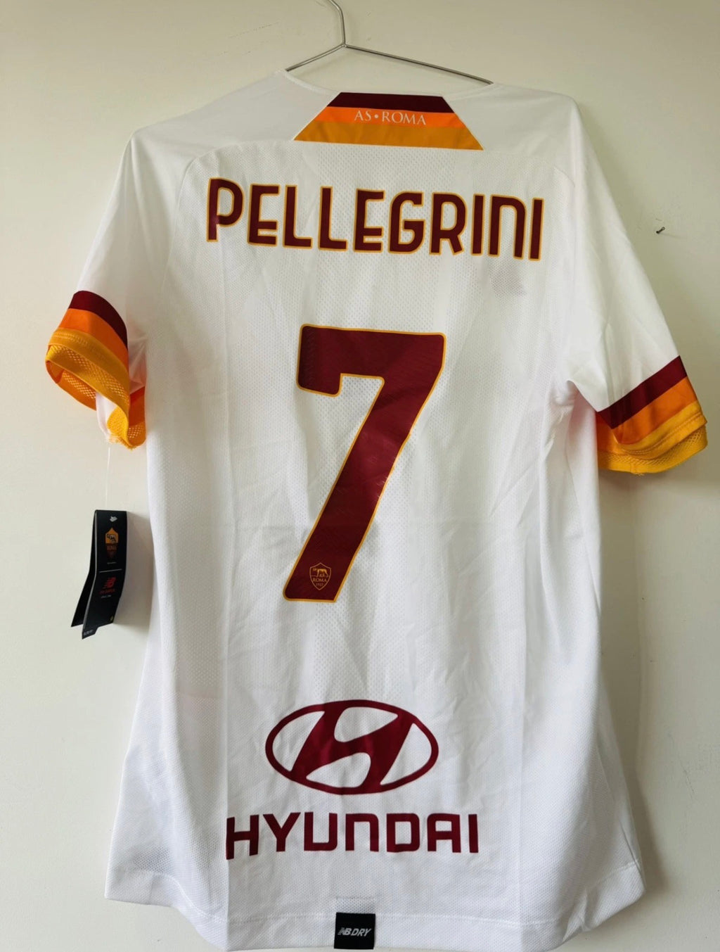 AS ROMA 21-22 AWAY SHIRT NEW BALANCE LORENZO PELLEGRINI #7 [L] SERIE A