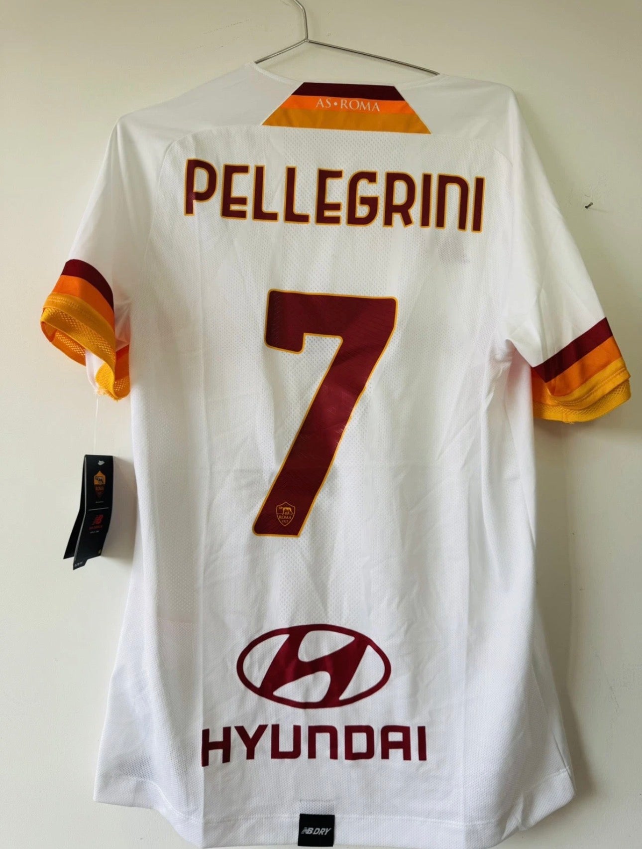 AS ROMA 21-22 AWAY SHIRT NEW BALANCE LORENZO PELLEGRINI #7 [L] SERIE A