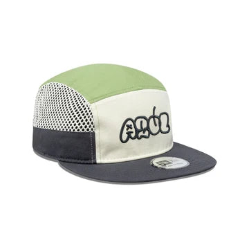 NEW CRUZ AZUL CAMPER CAP GRAFFITI GREEN & WHITE ADJUSTABLE