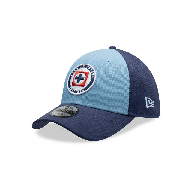 NEW CRUZ AZUL 9FORTY STADIUM CAP NAVY & SKY BLUE ADJUSTABLE