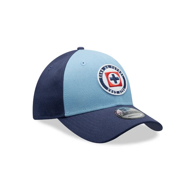NEW CRUZ AZUL 9FORTY STADIUM CAP NAVY & SKY BLUE ADJUSTABLE