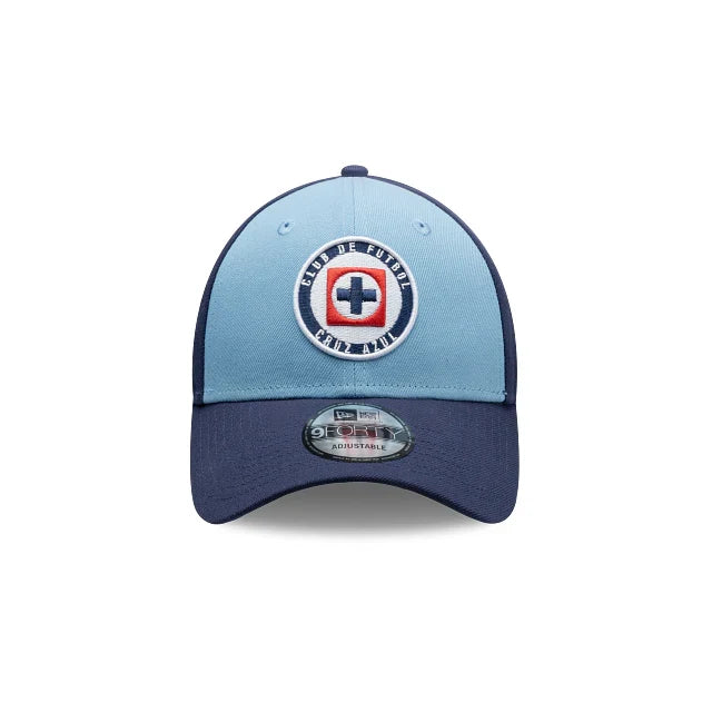 NEW CRUZ AZUL 9FORTY STADIUM CAP NAVY & SKY BLUE ADJUSTABLE