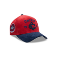 NEW CHIVAS GUADALAJARA 9FORTY A-FRAME RETRO CORDUROY CAP RED & NAVY ADJUSTABLE
