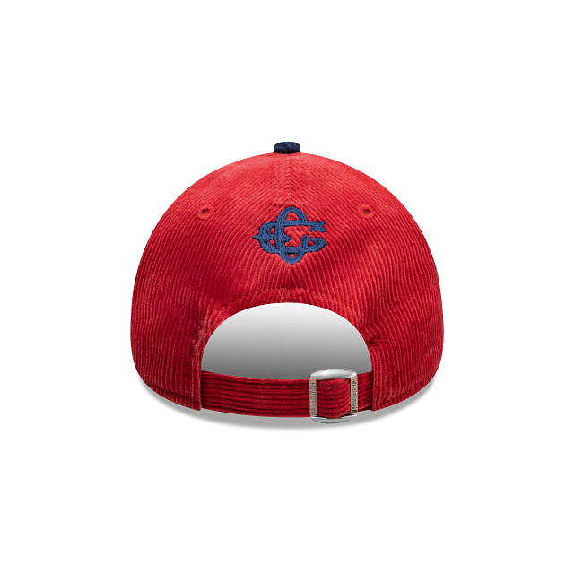 NEW CHIVAS GUADALAJARA 9FORTY A-FRAME RETRO CORDUROY CAP RED & NAVY ADJUSTABLE