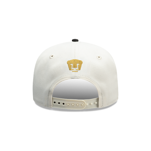 NEW PUMAS UNAM 9SEVENTY WORDMARK CAP WHITE & BLACK ADJUSTABLE